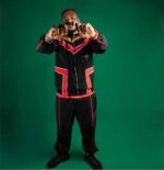 SOS Black and Red Trim Tracksuit - Image 2