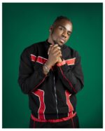 SOS Black and Red Trim Tracksuit