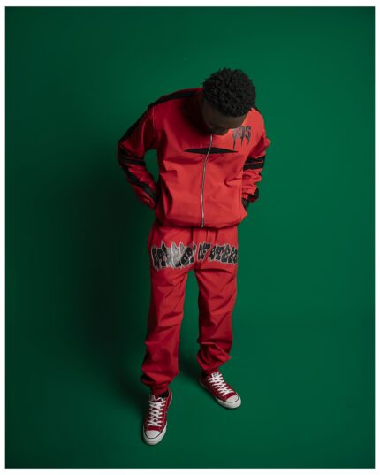 SOS Rebel Red Tracksuit