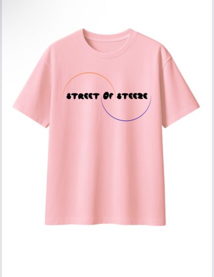 Pink Street of Steeze Interlock Tee