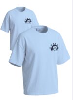 Light Blue Street of Steeze Heritage Logo Tee