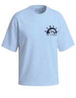 Light Blue Street of Steeze Heritage Logo Tee - Image 2